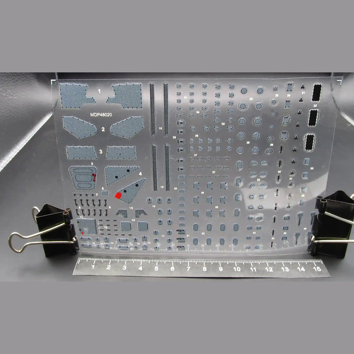 Mi-24VP Hatches and Panels (for Zvezda) Scale 1:48 Metallic Details MDP48020