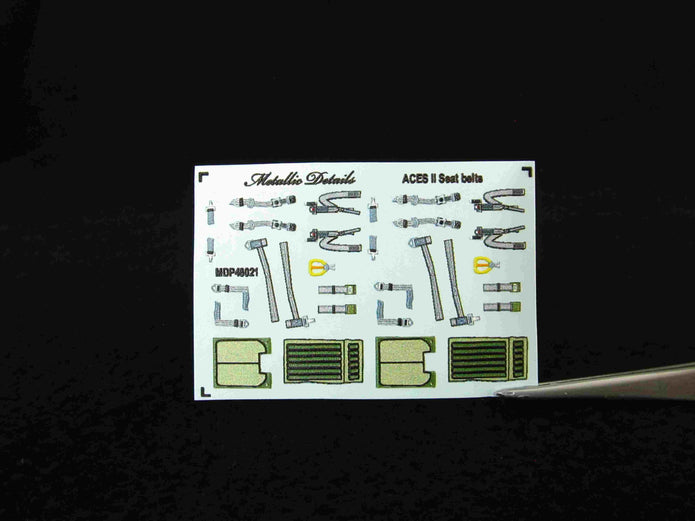 ACES II Seat Belts Scale 1:48 Metallic Details MDP48021