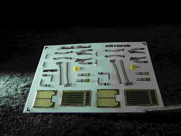 ACES II Seat Belts Scale 1:48 Metallic Details MDP48021