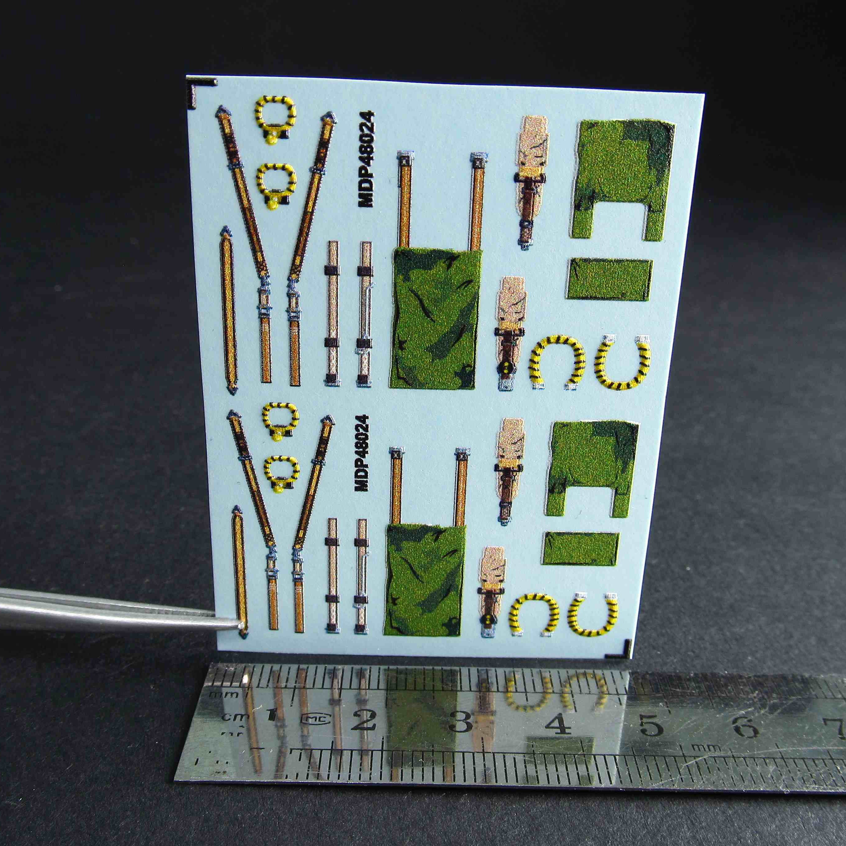 Mk-5 Seat Belts Scale 1:48 Metallic Details MDP48024