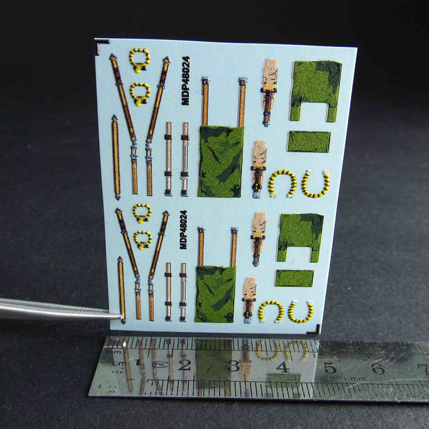 Mk-5 Seat Belts Scale 1:48 Metallic Details MDP48024