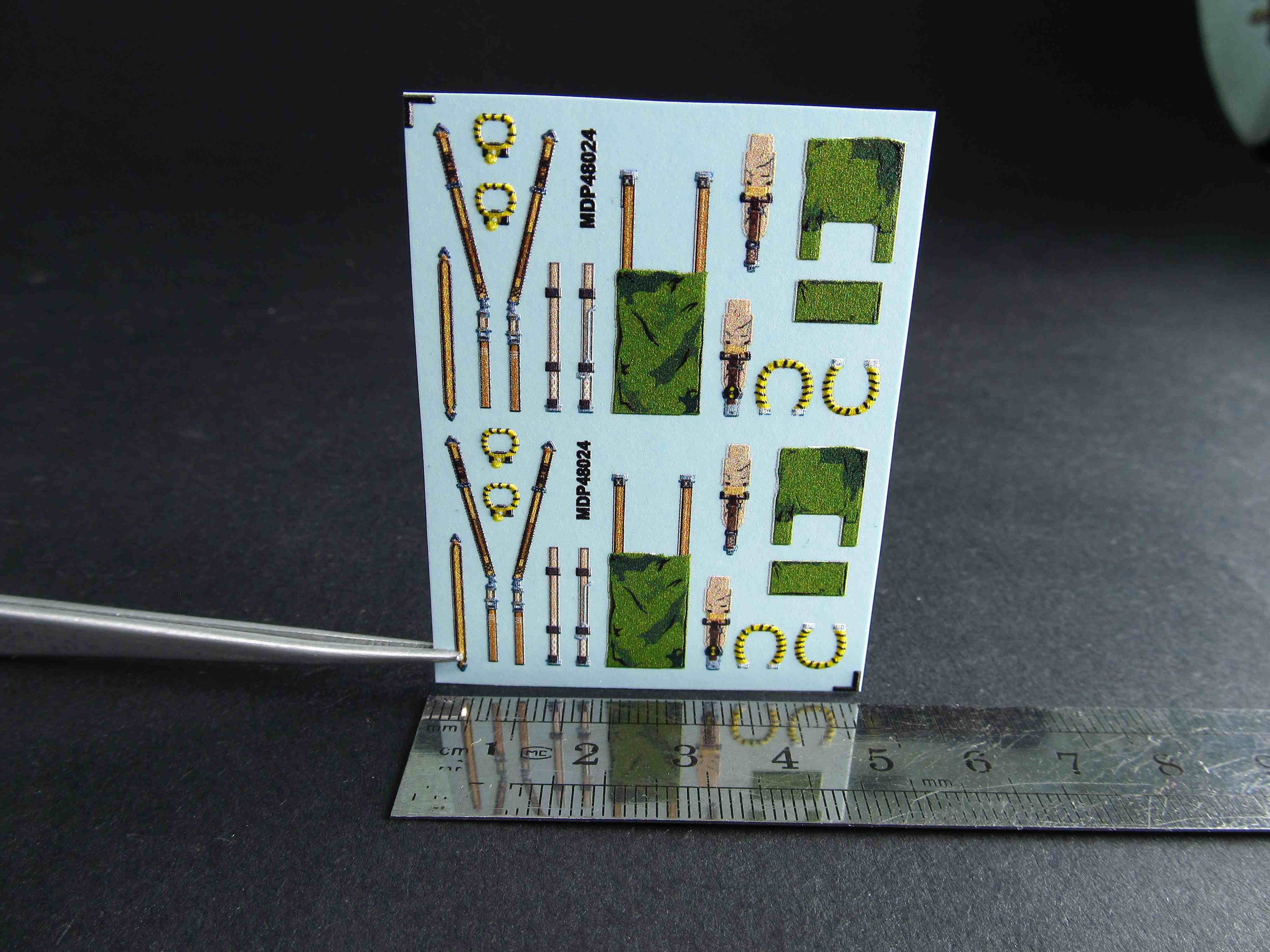 Mk-5 Seat Belts Scale 1:48 Metallic Details MDP48024