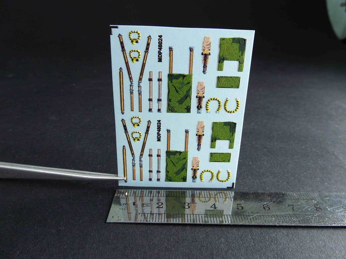 Mk-5 Seat Belts Scale 1:48 Metallic Details MDP48024