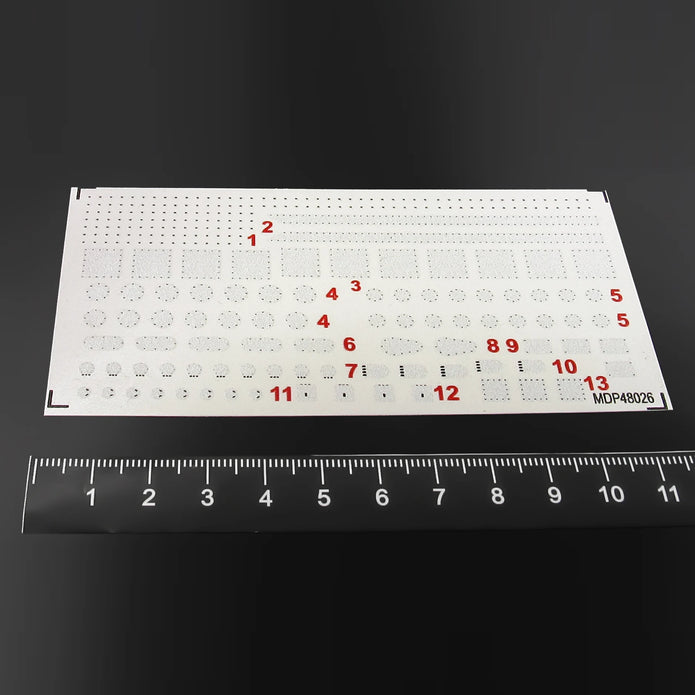 He 111H-3, H-6 Hatches (for ICM) Scale 1:48 Metallic Details MDP48026