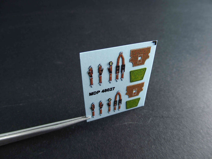 France Seat Belts WWII Scale 1:48 Metallic Details MDP48027