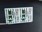 F/A-18, T-45 Seat Belts Scale 1:48 Metallic Details MDP48028
