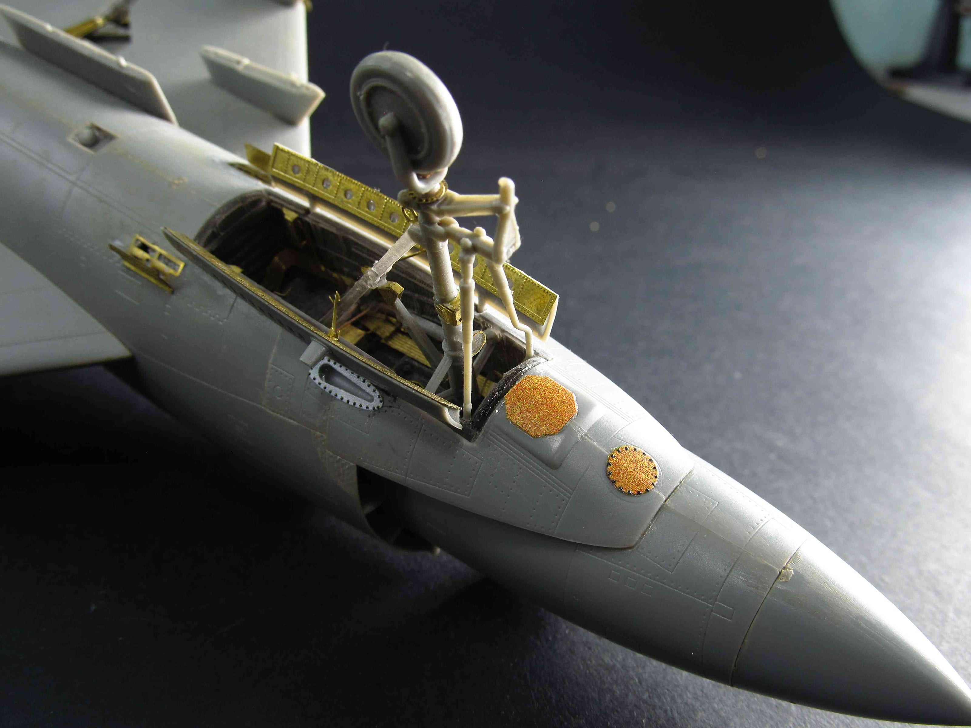 McDonnell F3H Demon Exterior panels Scale 1:48 Metallic Details MDP48030