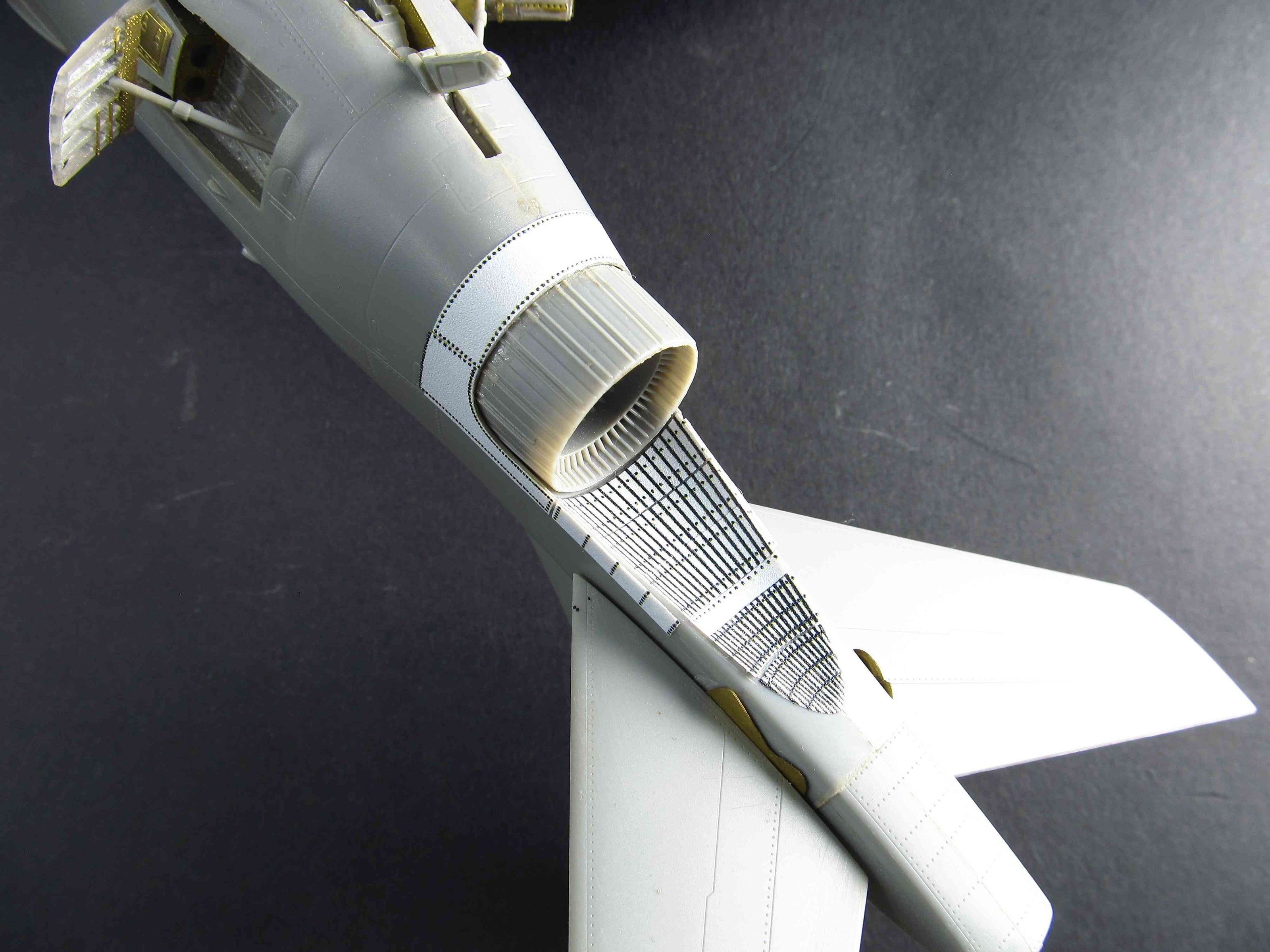 McDonnell F3H Demon Exterior panels Scale 1:48 Metallic Details MDP48030