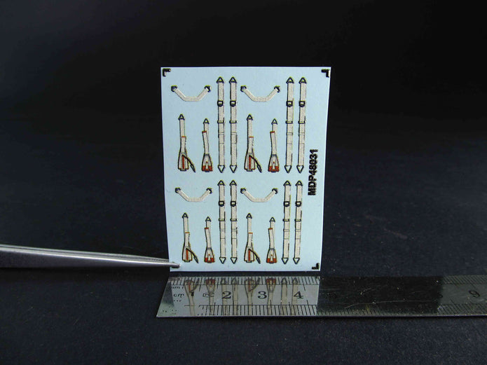 Luftwaffe Seat Belts late WWII Scale 1:48 Metallic Details MDP48031