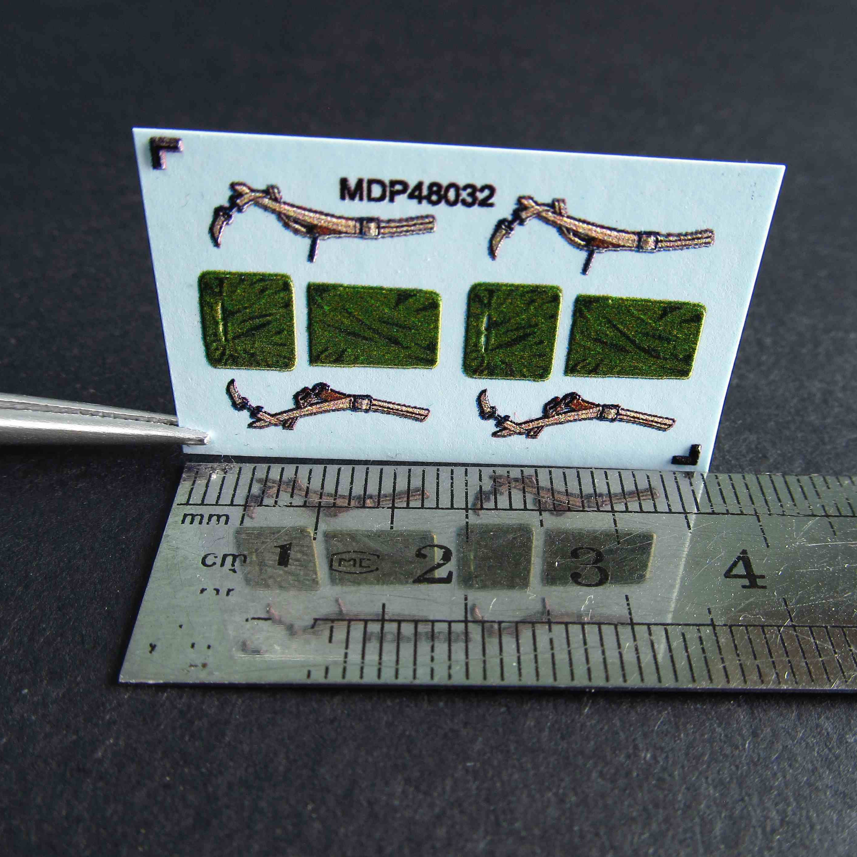 RAF and USAF Aircrew Parachutes Scale 1:48 Metallic Details MDP48032