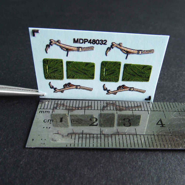 RAF and USAF Aircrew Parachutes Scale 1:48 Metallic Details MDP48032