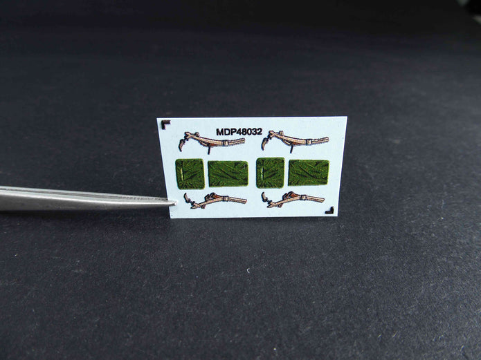 RAF and USAF Aircrew Parachutes Scale 1:48 Metallic Details MDP48032