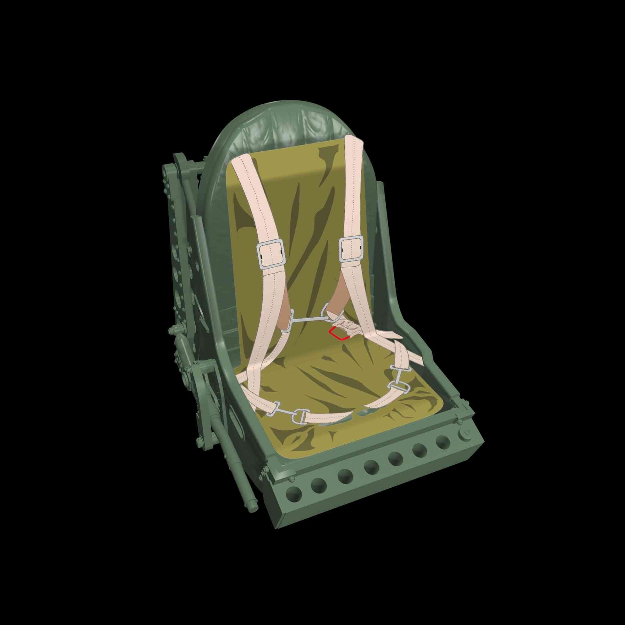 RAF and USAF Aircrew Parachutes Scale 1:48 Metallic Details MDP48032