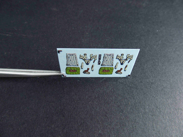 Luftwaffe WWII Aircrew Parachutes Scale 1:48 Metallic Details MDP48033