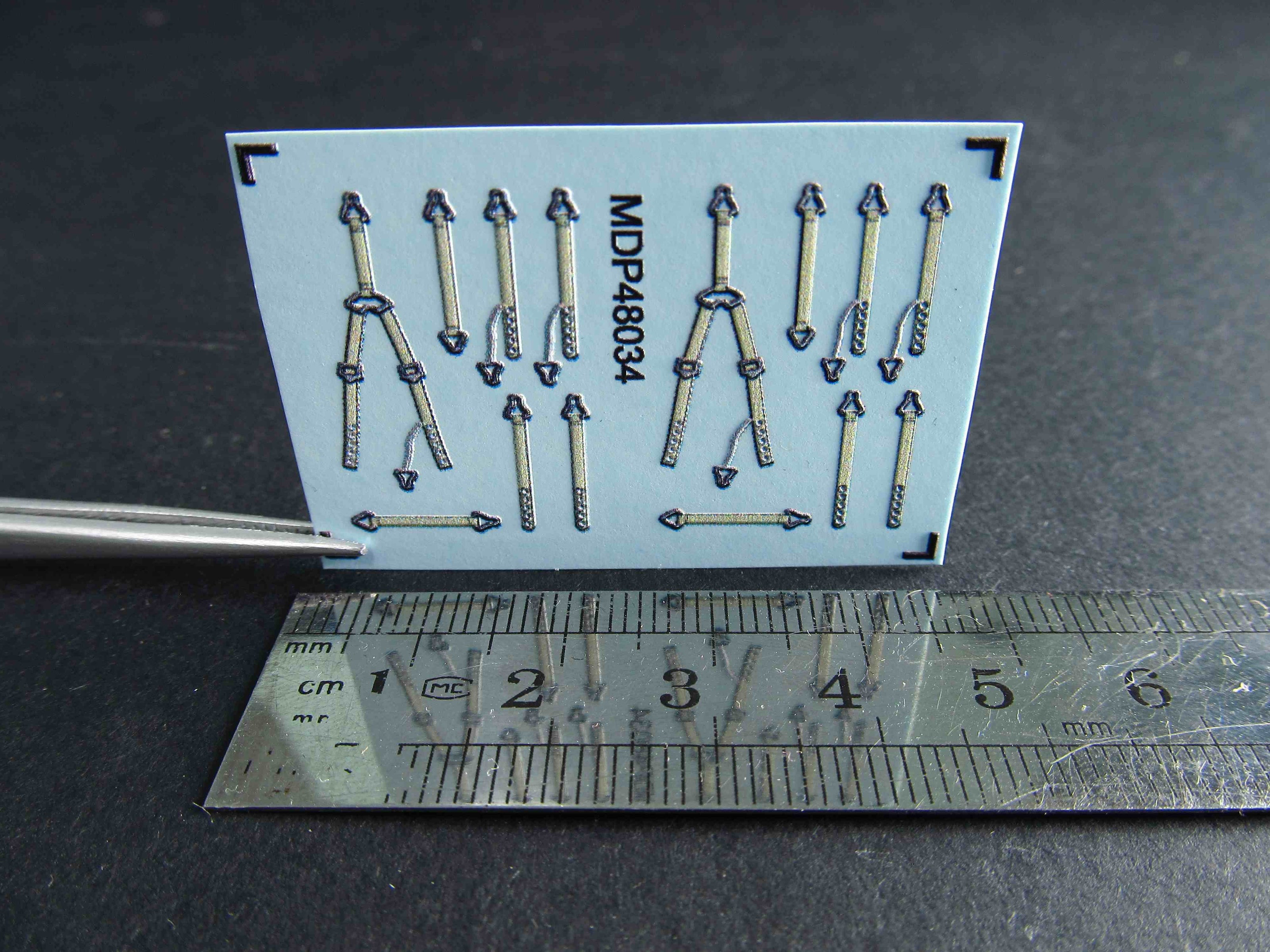 PZL P.11, PZL.23, PZL.46, PZL.37 Seat Belts Scale 1:48 Metallic Details MDP48034