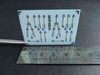 PZL P.11, PZL.23, PZL.46, PZL.37 Seat Belts Scale 1:48 Metallic Details MDP48034