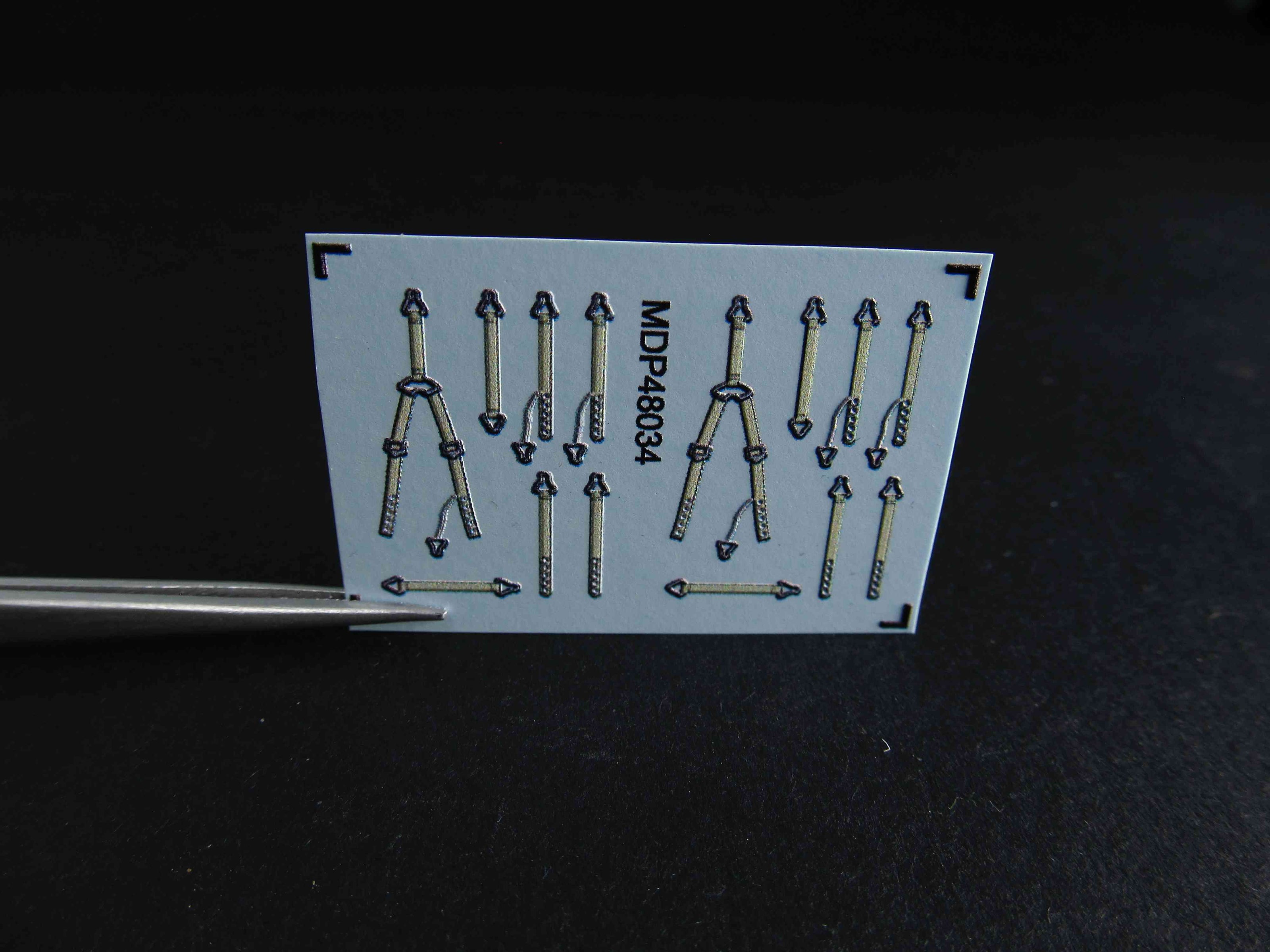 PZL P.11, PZL.23, PZL.46, PZL.37 Seat Belts Scale 1:48 Metallic Details MDP48034