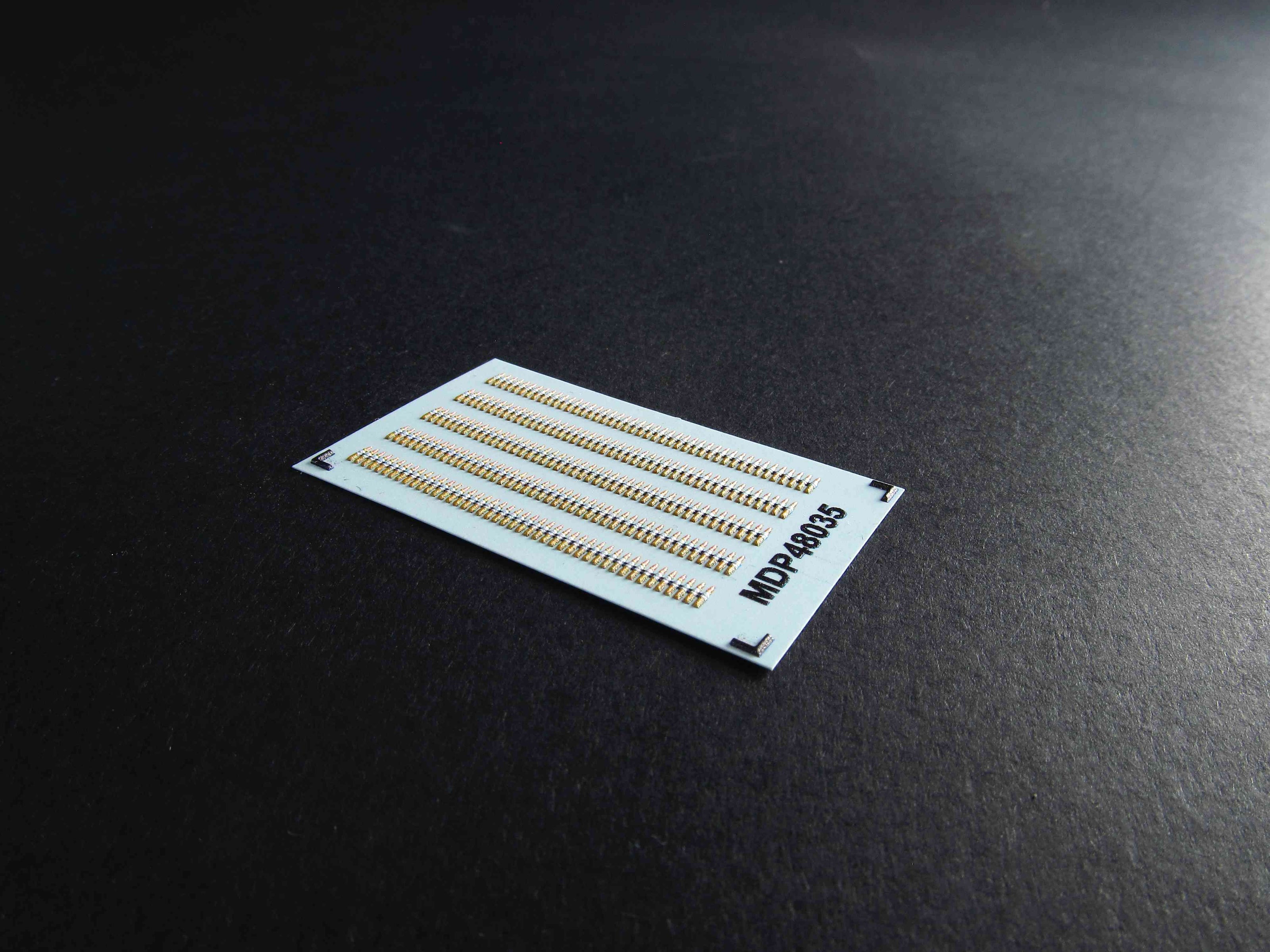 M2 Browning .50 Caliber Machine Gun ammo belts Scale 1:48 Metallic Details MDP48035