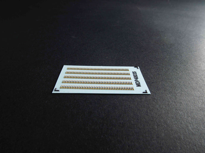 M2 Browning .50 Caliber Machine Gun ammo belts Scale 1:48 Metallic Details MDP48035