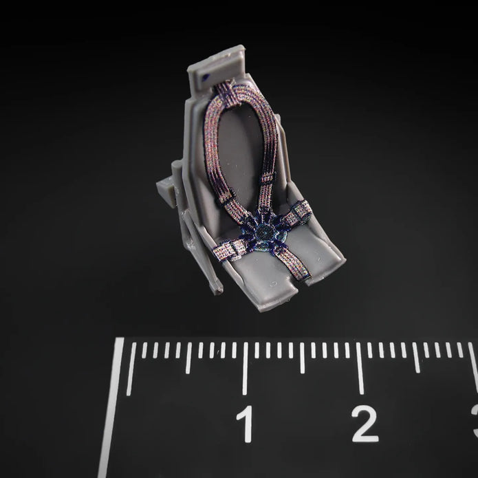 Sikorsky UH-60 seat belts for pilot seats Scale 1:48 Metallic Details MDP48037