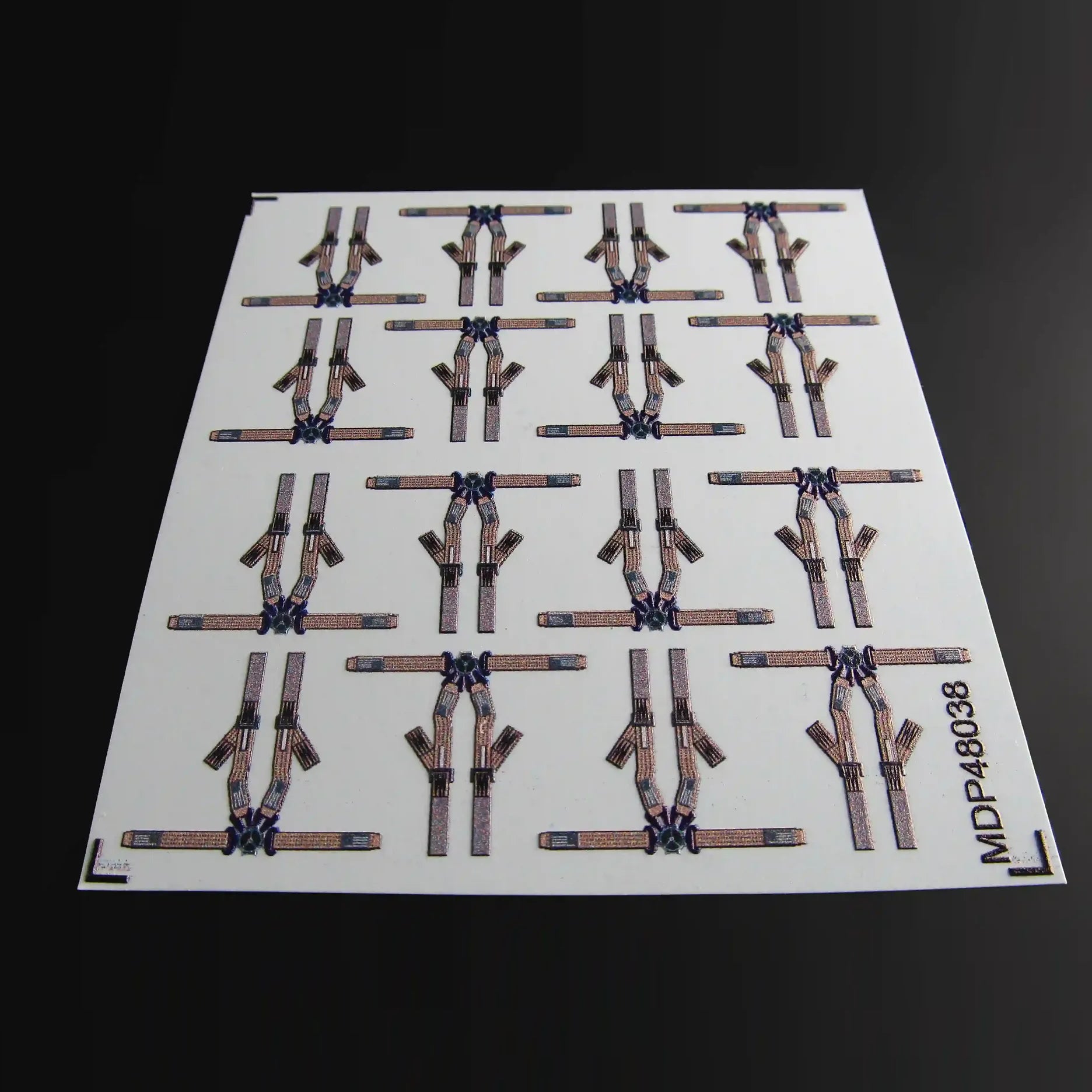 Sikorsky UH-60 seat belts for cabin seats Scale 1:48 Metallic Details MDP48038