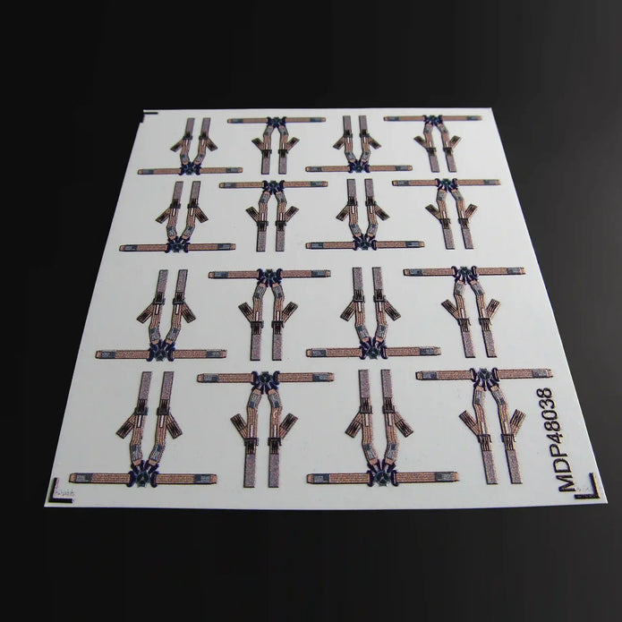 Sikorsky UH-60 seat belts for cabin seats Scale 1:48 Metallic Details MDP48038