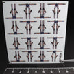 Sikorsky UH-60 seat belts for cabin seats Scale 1:48 Metallic Details MDP48038