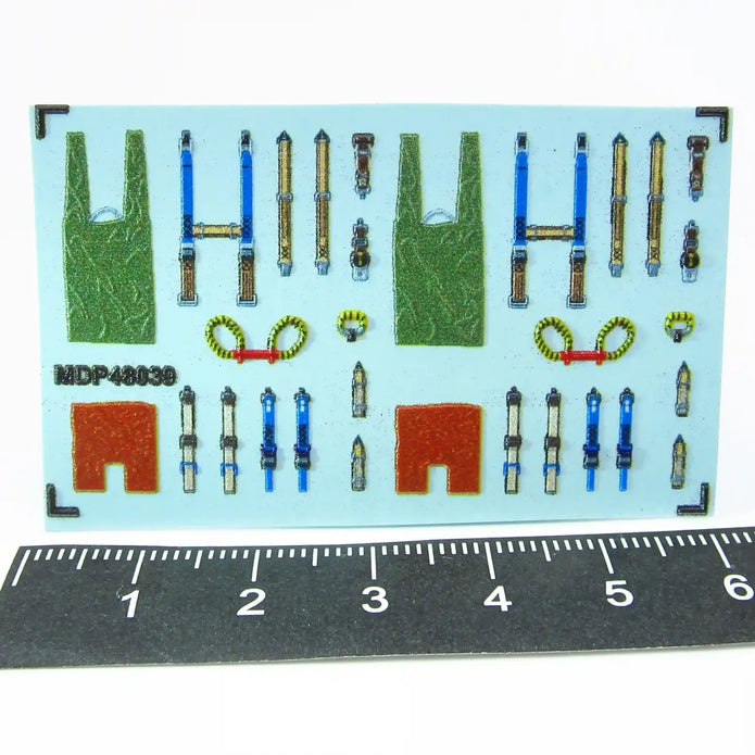 Martin-Baker Mk.4 seat belts Scale 1:48 Metallic Details MDP48039