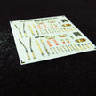 Blackburn Buccaneer, Seat Belts (3D Decals) Scale 1:72 Metallic Details MDP72014 - For Model Kits Aircraft