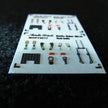 Martin-Baker Mk,10 Seat Belts (3D Decals) Scale 1:72 Metallic Details MDP72017 - For Model Kit Aircraft