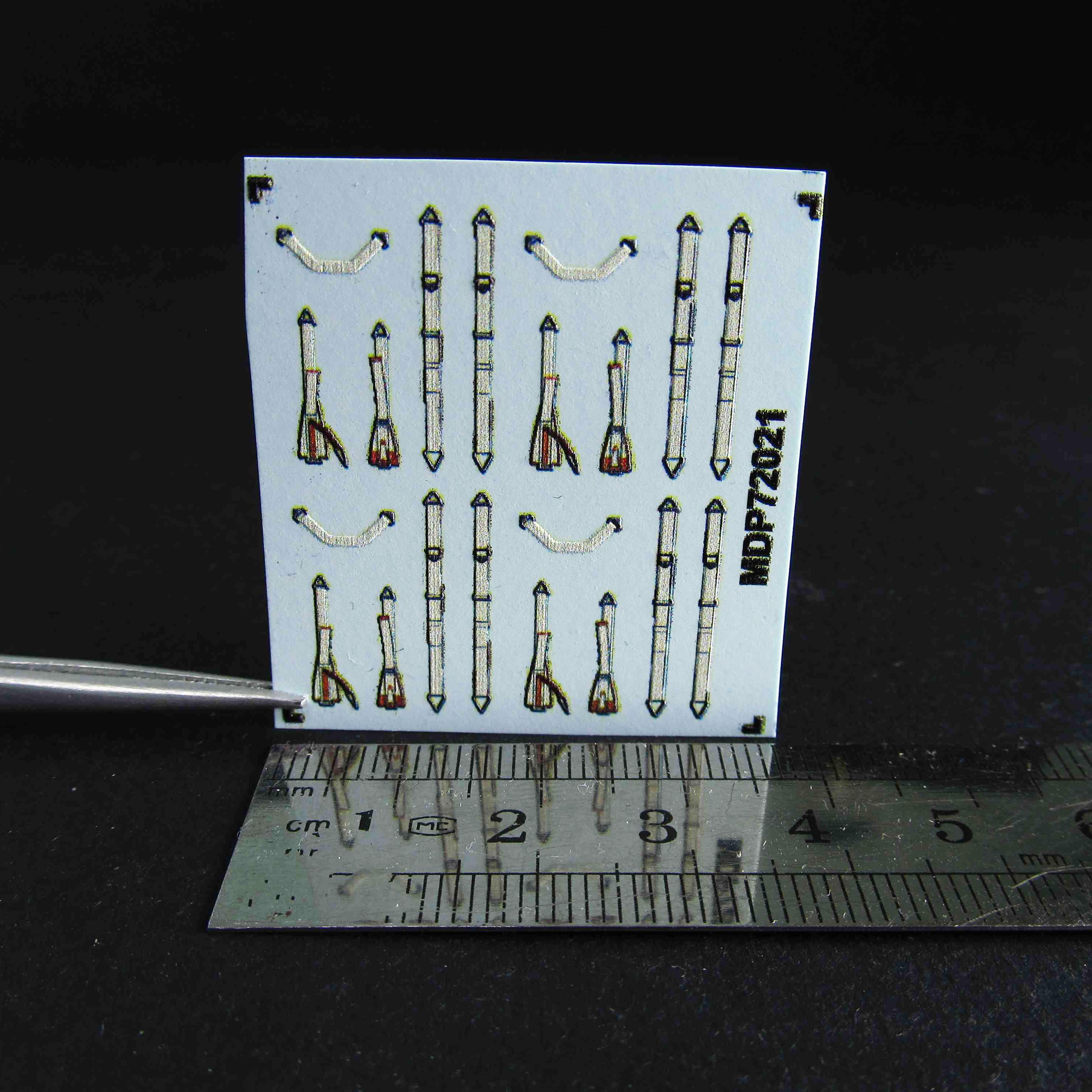 Luftwaffe Seat Belts late WWII Scale 1:72 Metallic Details MDP72021