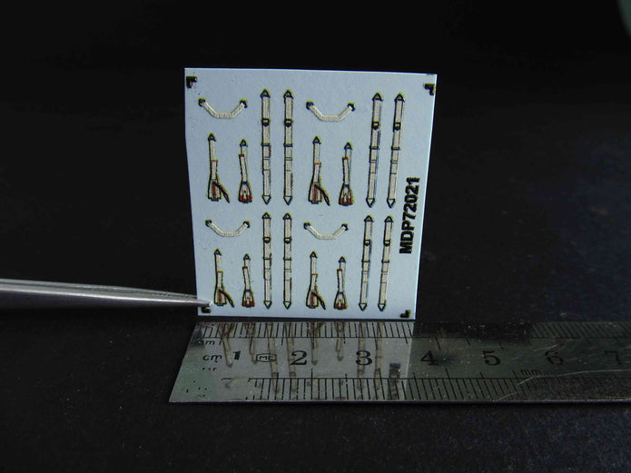 Luftwaffe Seat Belts late WWII Scale 1:72 Metallic Details MDP72021