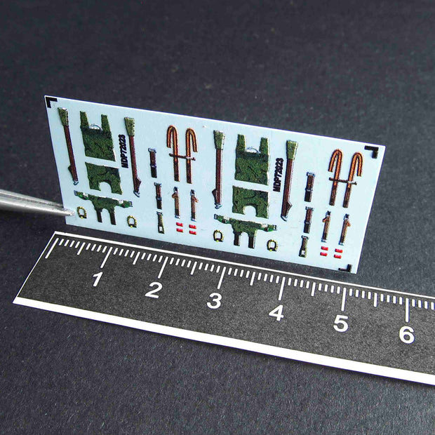 F/A-18, T-45 Seat belts Scale 1:72 Metallic Details MDP72023