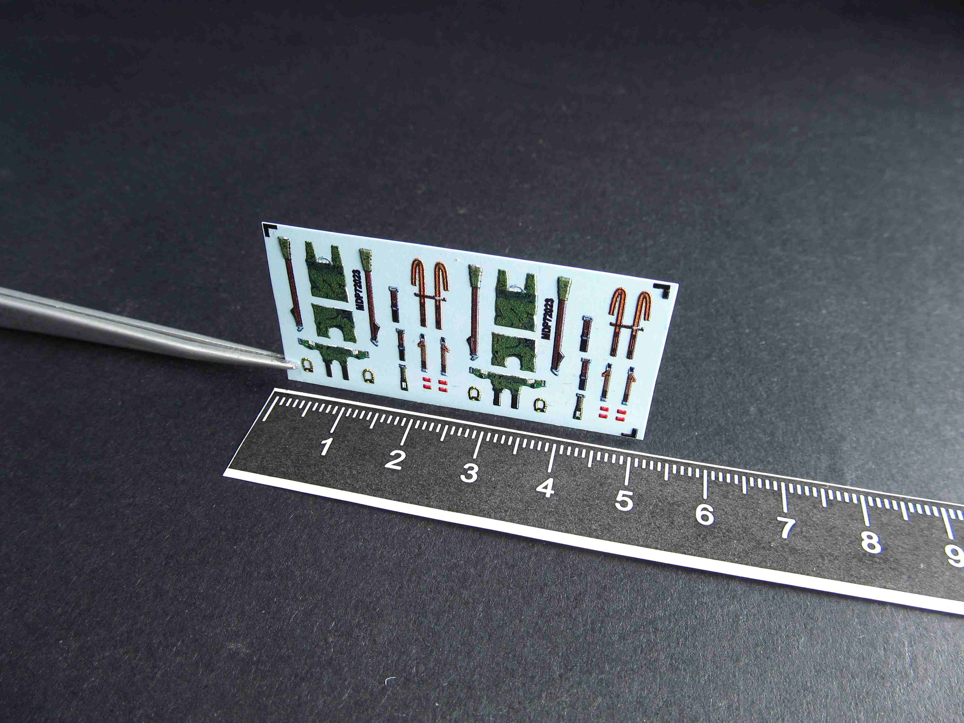 F/A-18, T-45 Seat belts Scale 1:72 Metallic Details MDP72023