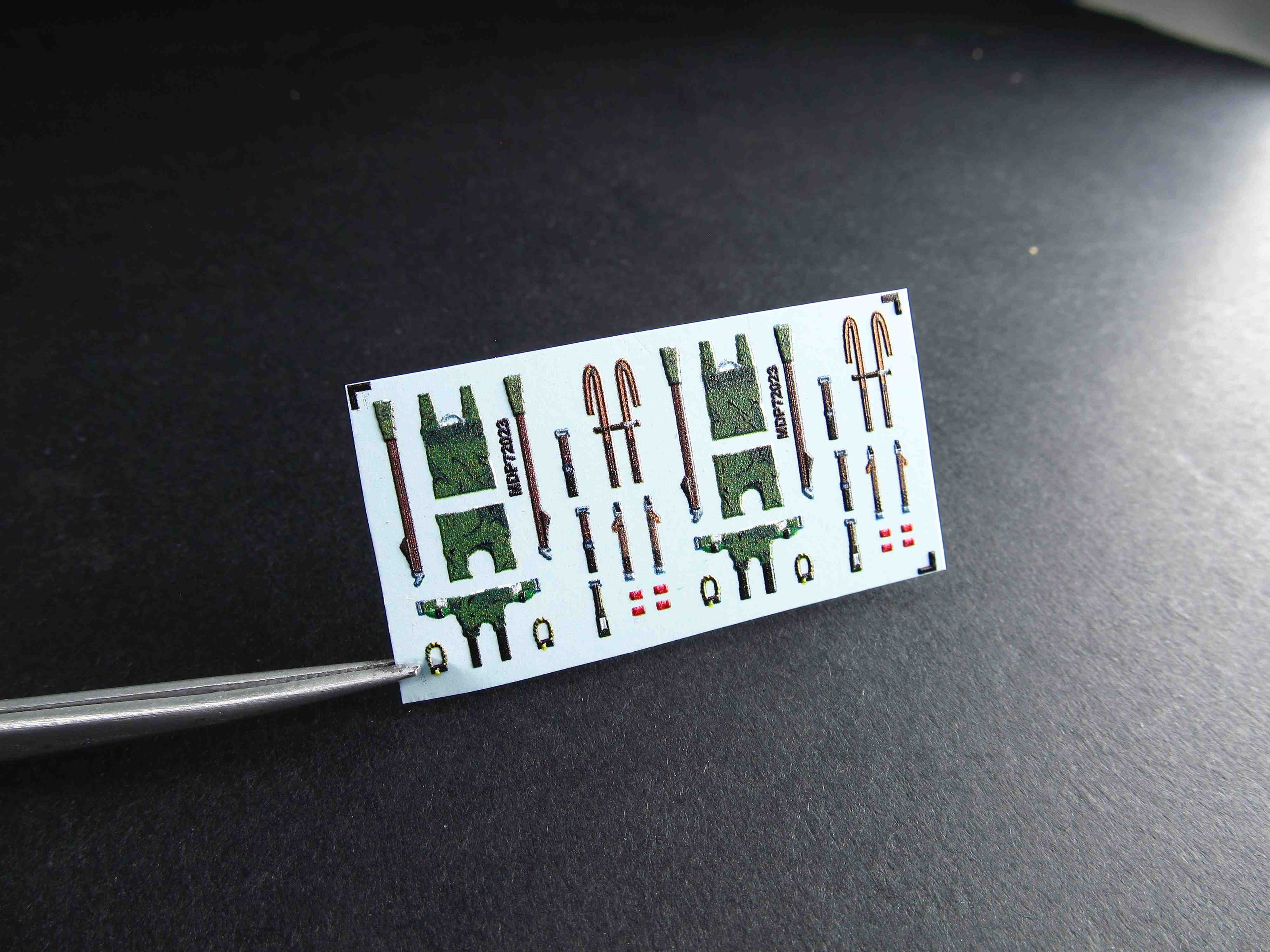 F/A-18, T-45 Seat belts Scale 1:72 Metallic Details MDP72023