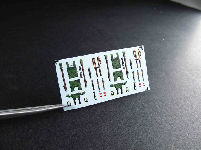 F/A-18, T-45 Seat belts Scale 1:72 Metallic Details MDP72023