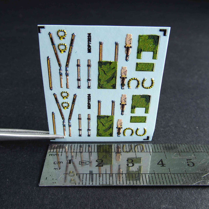 Mk-5 Seat Belts Scale 1:72 Metallic Details MDP72024