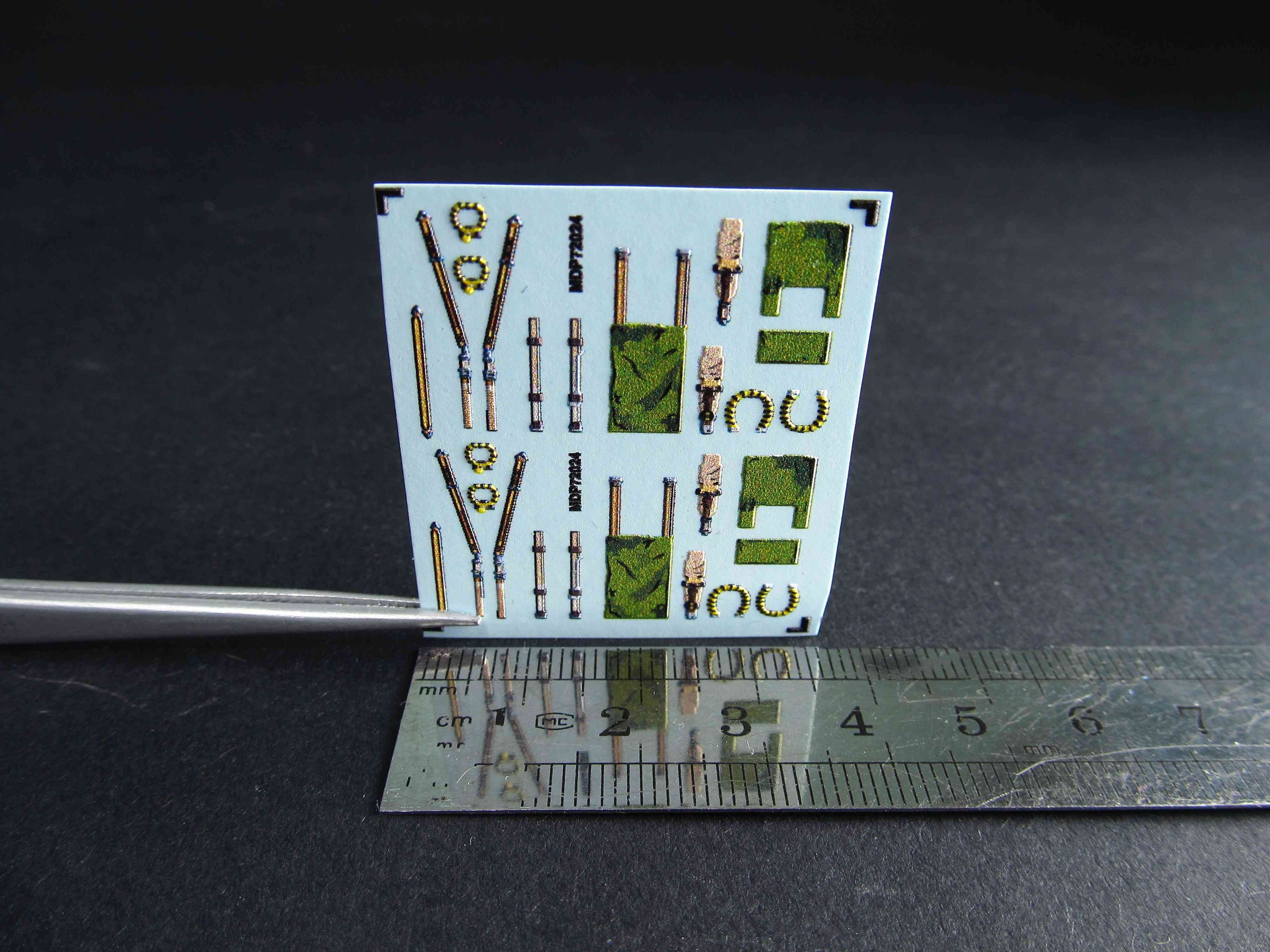 Mk-5 Seat Belts Scale 1:72 Metallic Details MDP72024