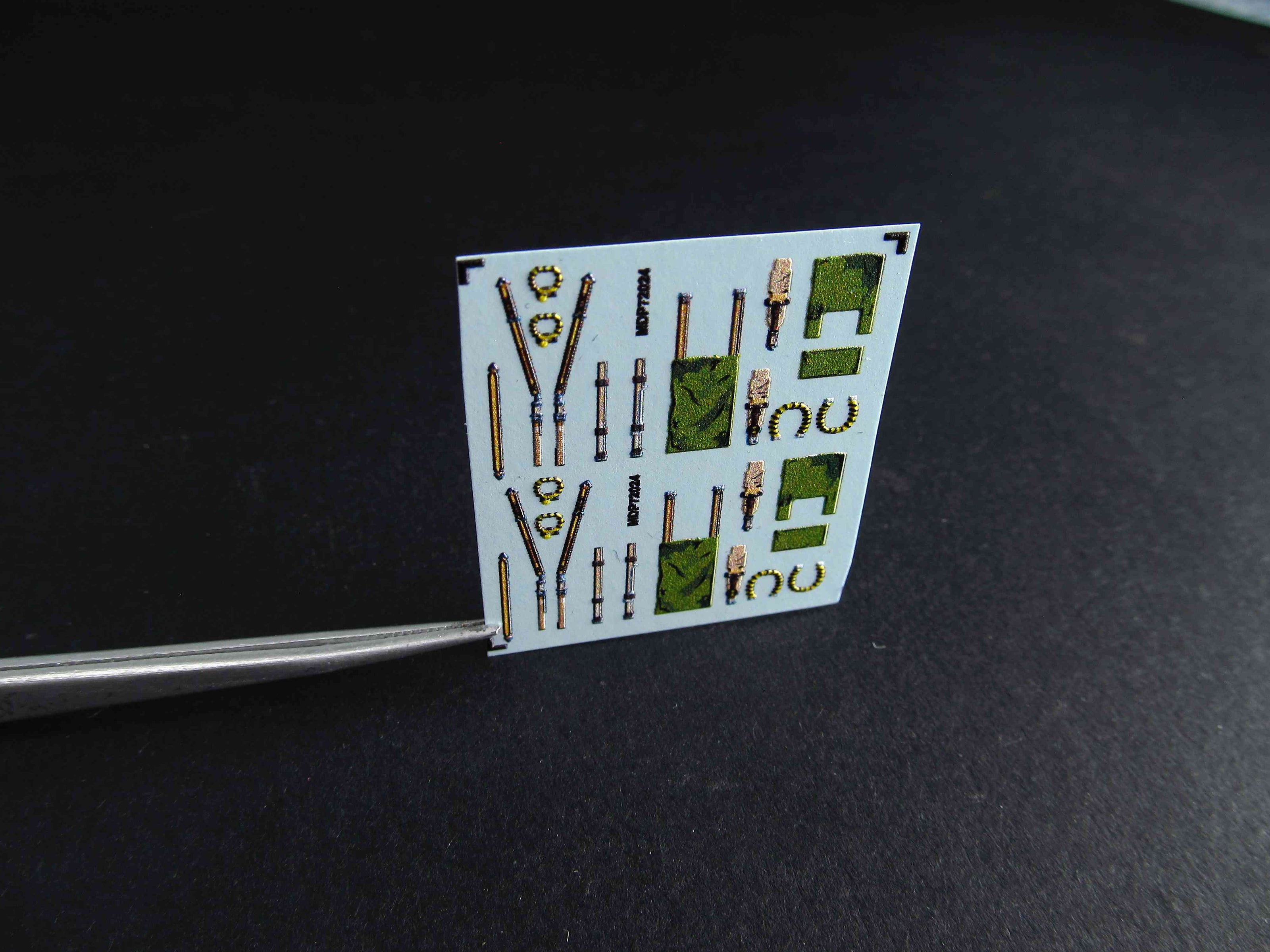 Mk-5 Seat Belts Scale 1:72 Metallic Details MDP72024