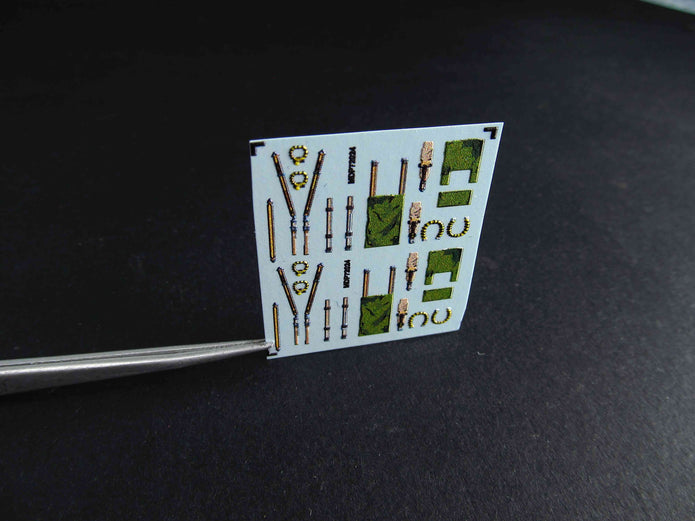 Mk-5 Seat Belts Scale 1:72 Metallic Details MDP72024