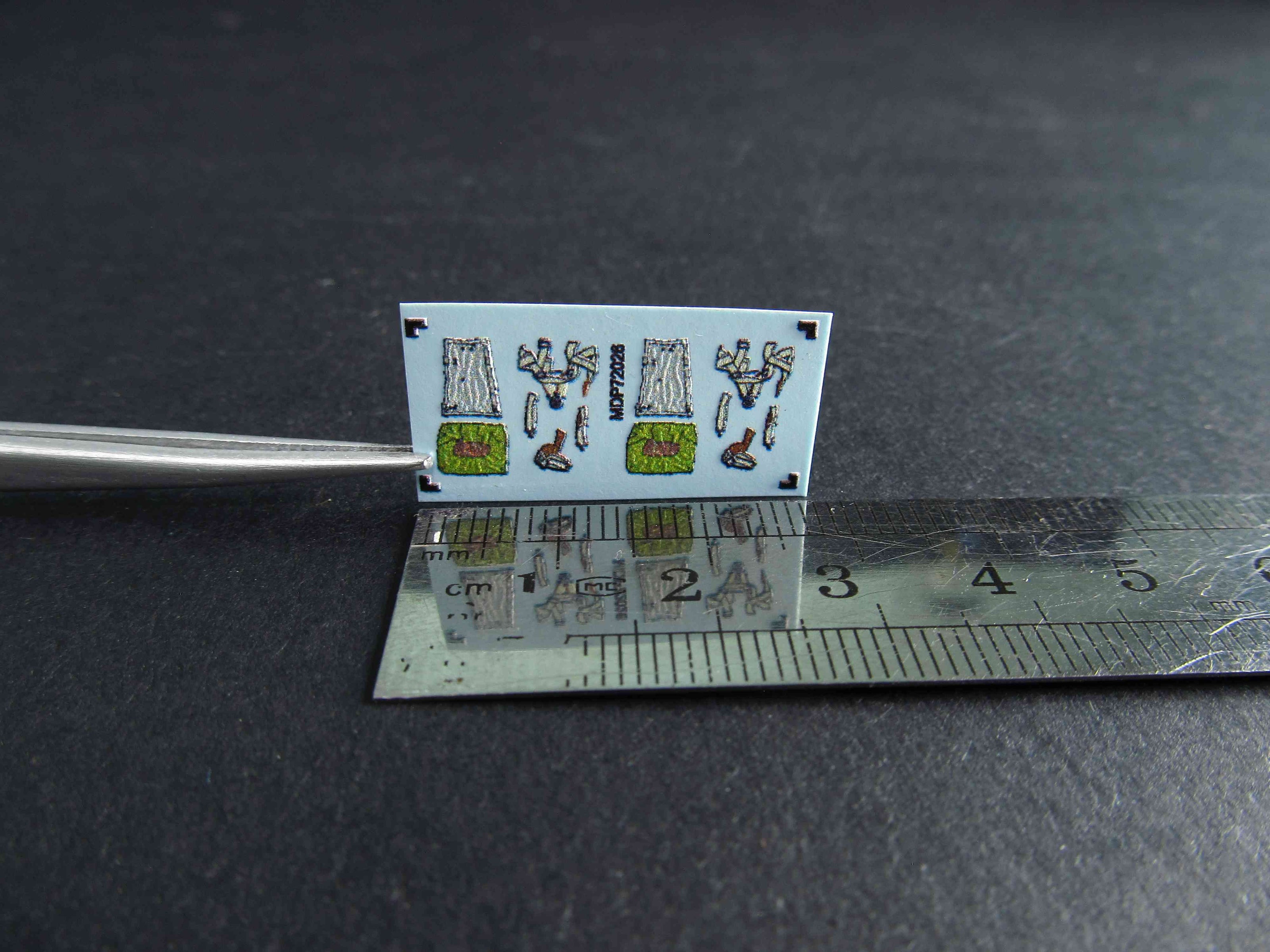 Luftwaffe WWII Aircrew Parachutes Scale 1:72 Metallic Details MDP72026