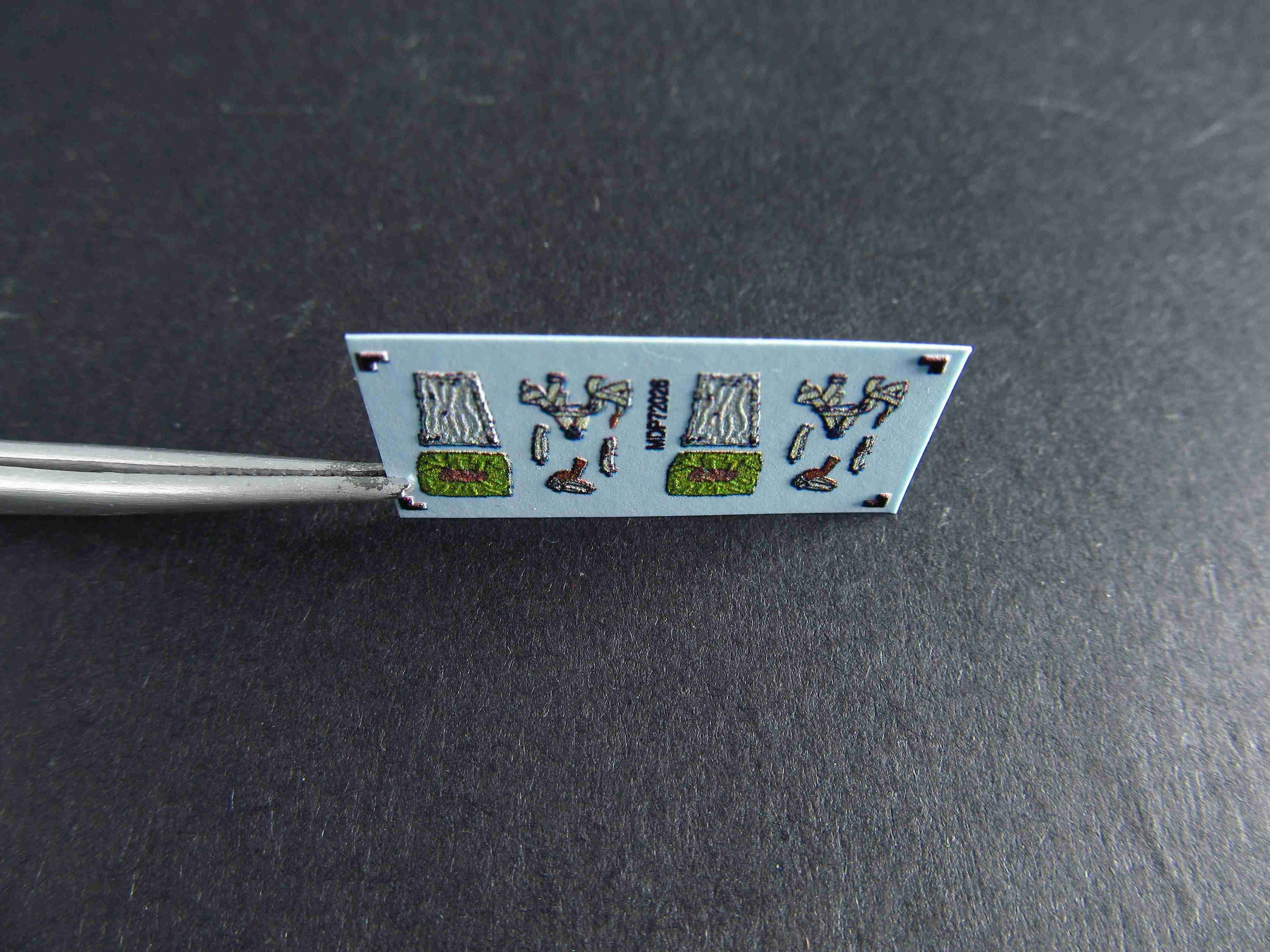 Luftwaffe WWII Aircrew Parachutes Scale 1:72 Metallic Details MDP72026