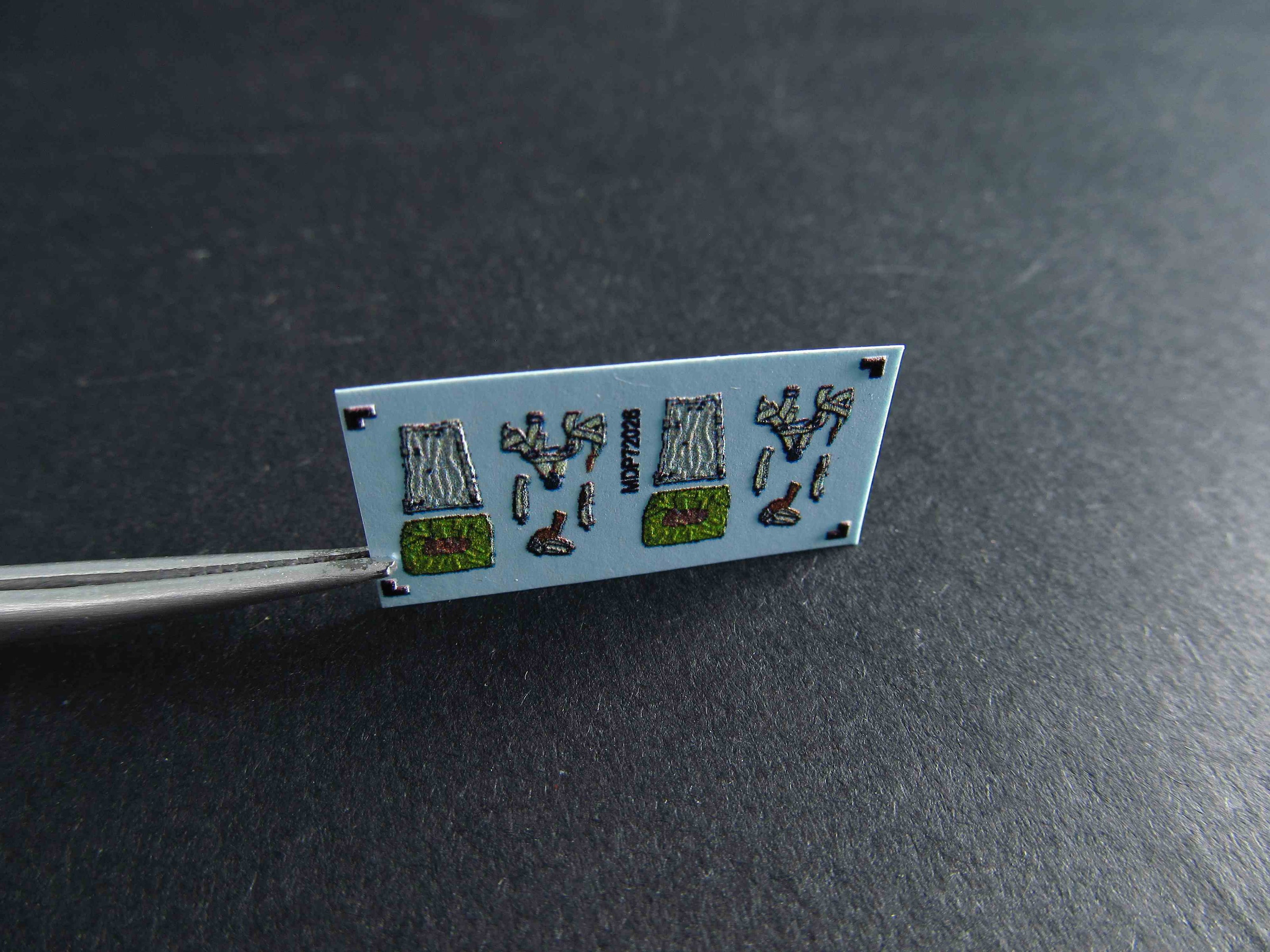 Luftwaffe WWII Aircrew Parachutes Scale 1:72 Metallic Details MDP72026