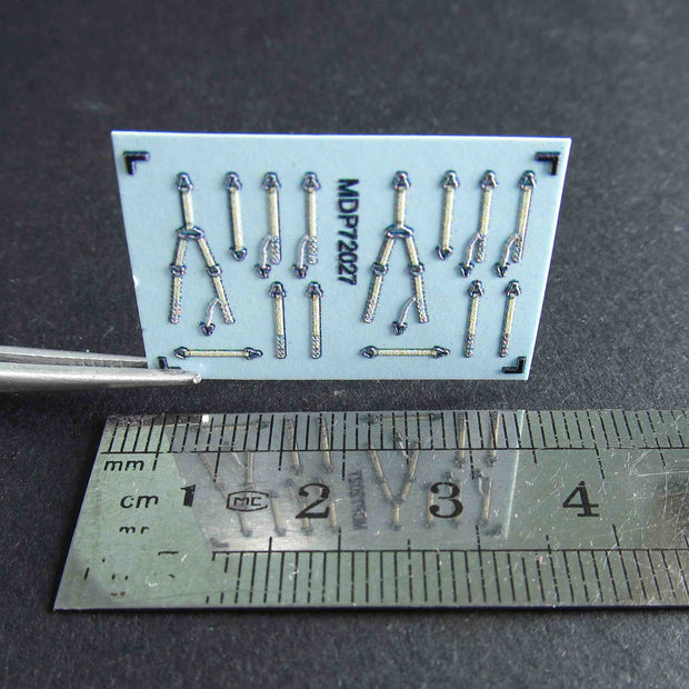 PZL P.11, PZL.23, PZL.46, PZL.37 Seat Belts Scale 1:72 Metallic Details MDP72027