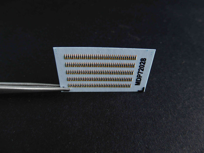 M2 Browning .50 Caliber Machine Gun ammo belts Scale 1:72 Metallic Details MDP72028