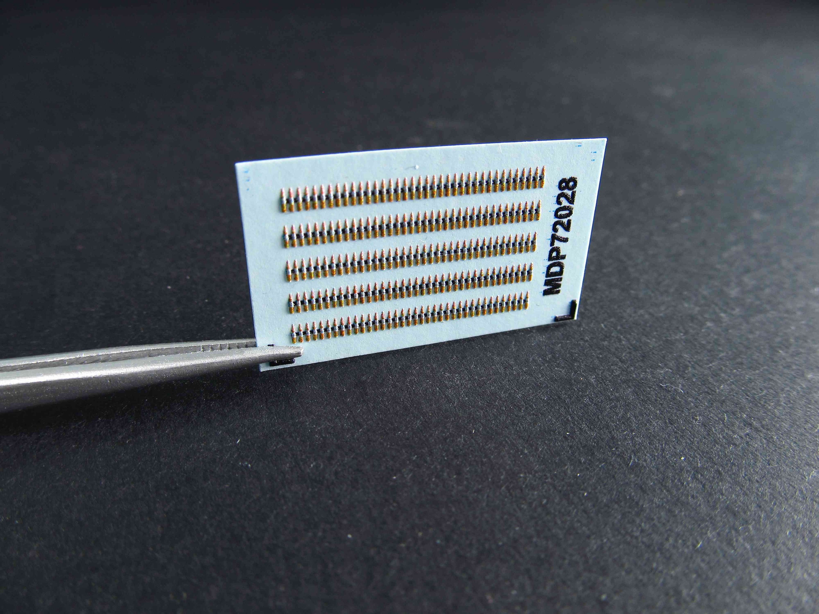 M2 Browning .50 Caliber Machine Gun ammo belts Scale 1:72 Metallic Details MDP72028