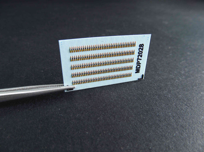 M2 Browning .50 Caliber Machine Gun ammo belts Scale 1:72 Metallic Details MDP72028