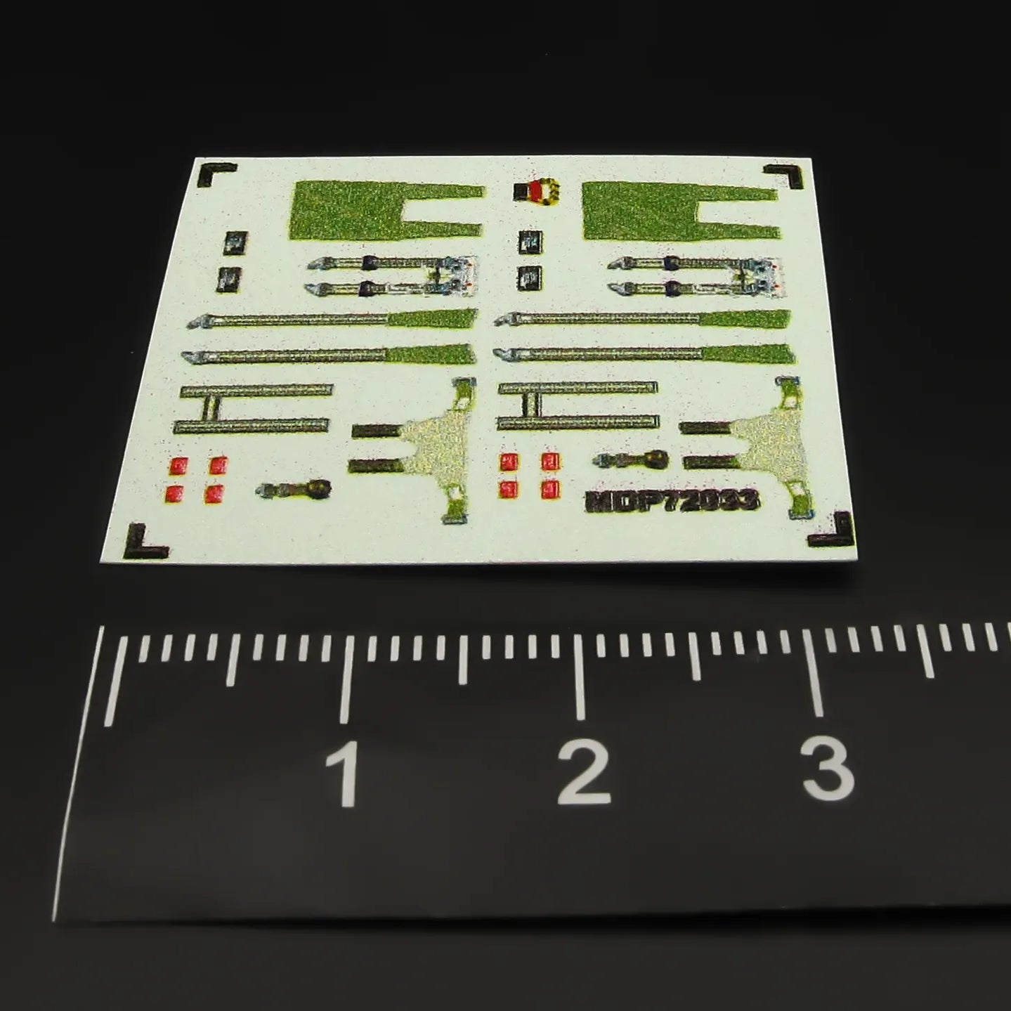 Martin-Baker Mk.9 seat belts Scale 1:72 Metallic Details MDP72033