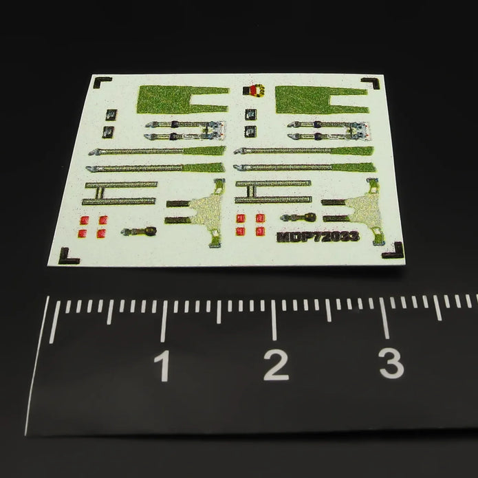 Martin-Baker Mk.9 seat belts Scale 1:72 Metallic Details MDP72033