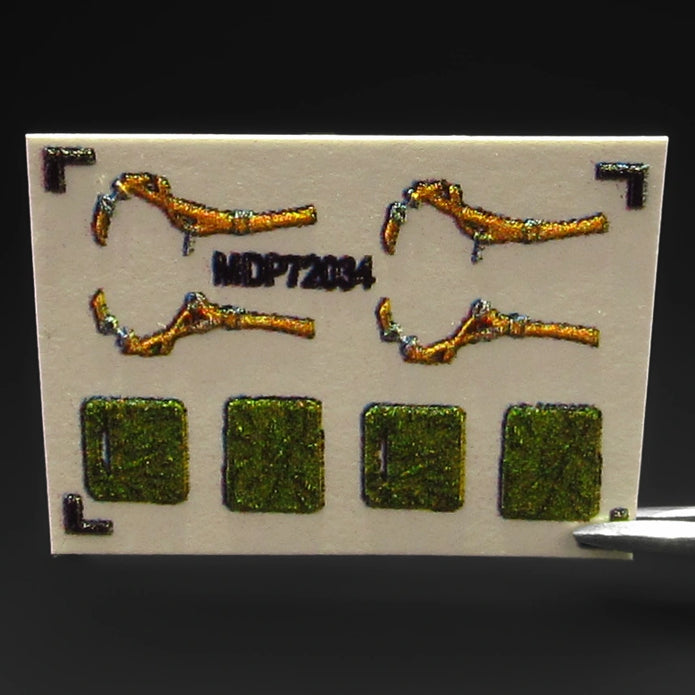 USSR WWII Aircrew Parachutes Scale 1:72 Metallic Details MDP72034